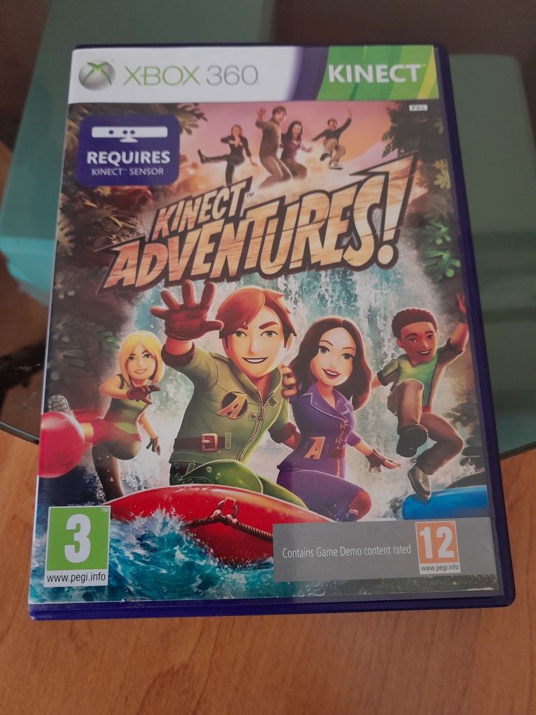 Kinect Adventures. Stan plyty idealny .X box 360