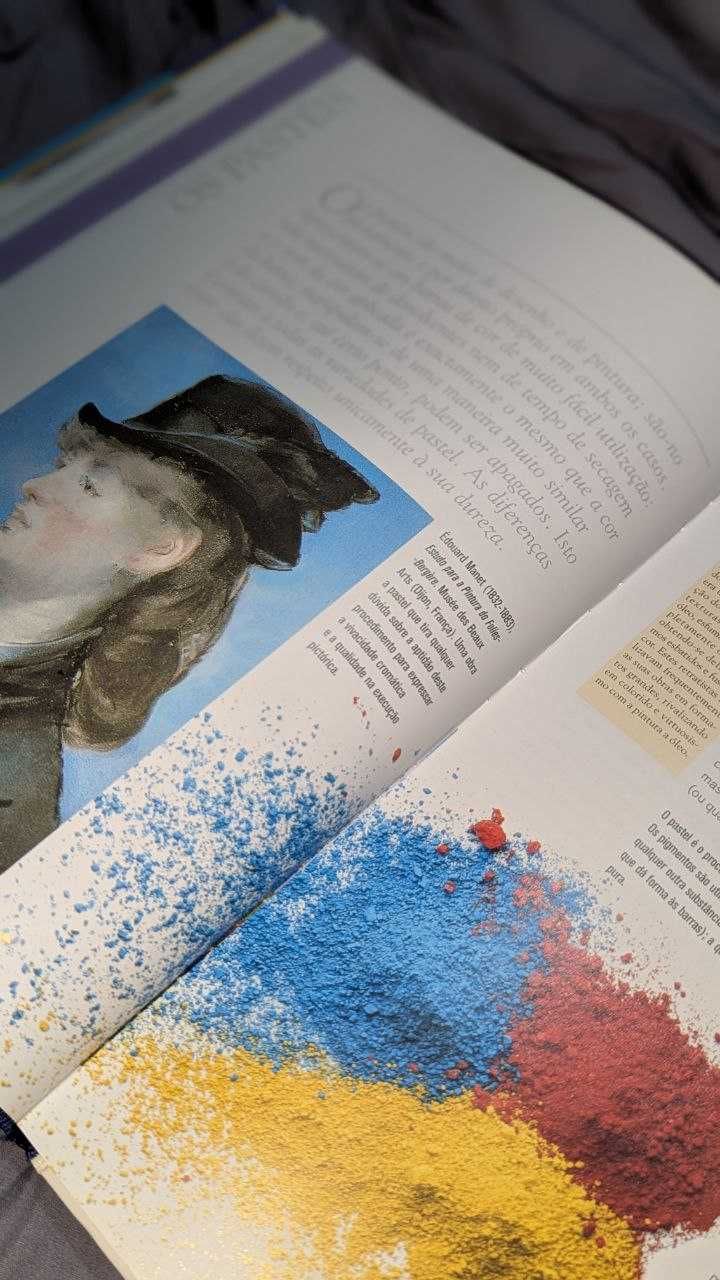 Livro sobre pintura