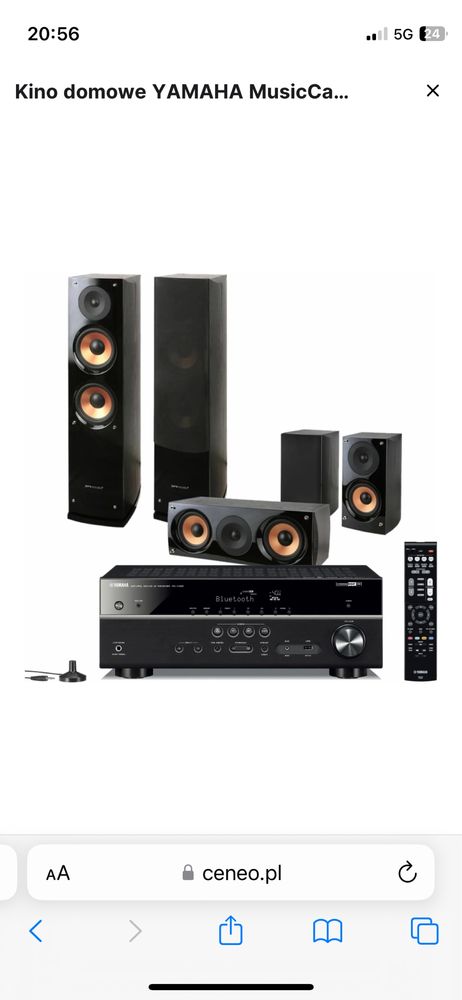 Zestaw głośników 5 szt.- pure acoustics nova