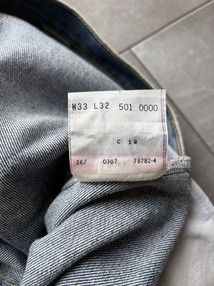 Dzinsy Levis 501 Vintage 33x32
