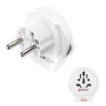 Hama uniwersalny adapter USB podróżny przejściówka Europa UK USA Włoch