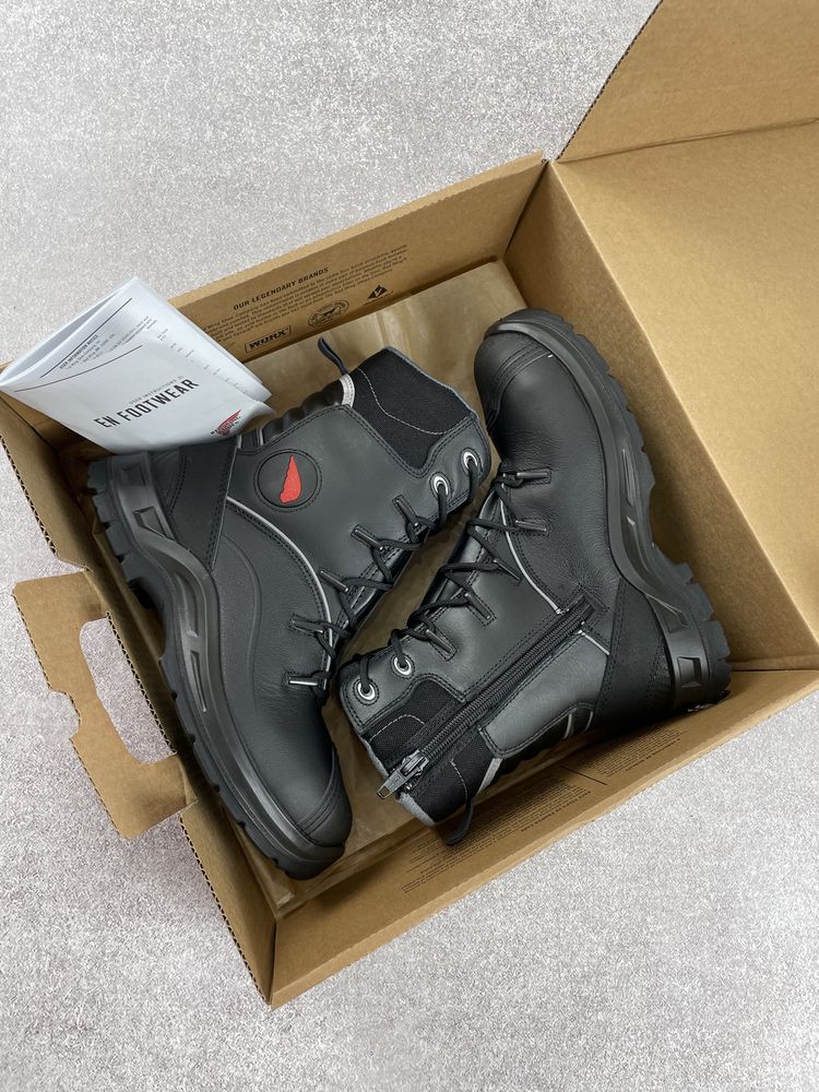 Red Wing 3207 Peteoking Black Engelbert робочі черевики боти захисні