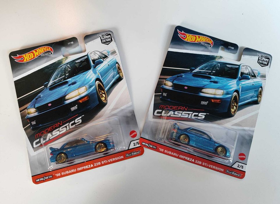 Hot Wheels '98 Subaru Impreza 22B STi-VERSION [Modern Classics]