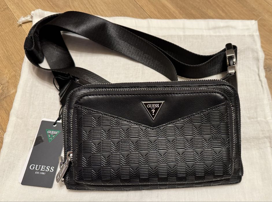 Nerka Saszetka Guess NOWA Czarna