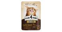 12 шт. Корм для котів Club 4 Paws Premium Selection в двох смаках