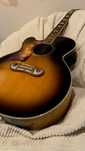 Guitarra Esquerdina Epiphone JC-200BC Studio - Vintage Sunburst