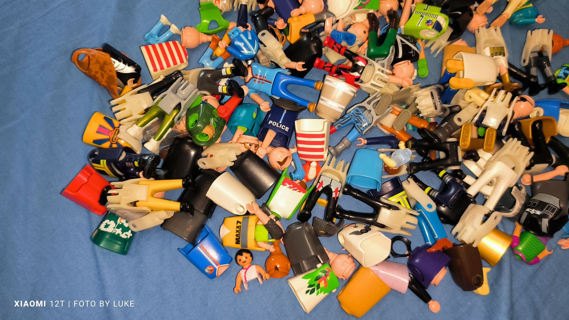 Playmobil elementy ludzików części głowa ręce nogi