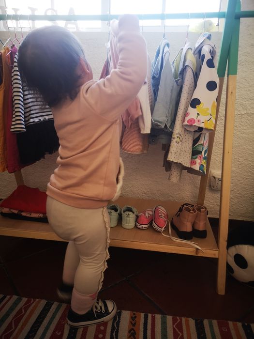 Charriot de Madeira Montessori do Gepetto