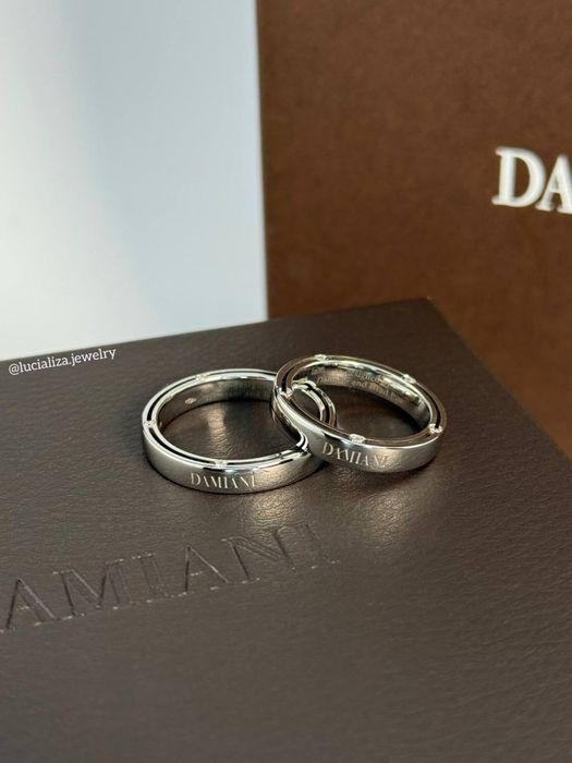 Обручки DAMIANI Оригінал золото 750