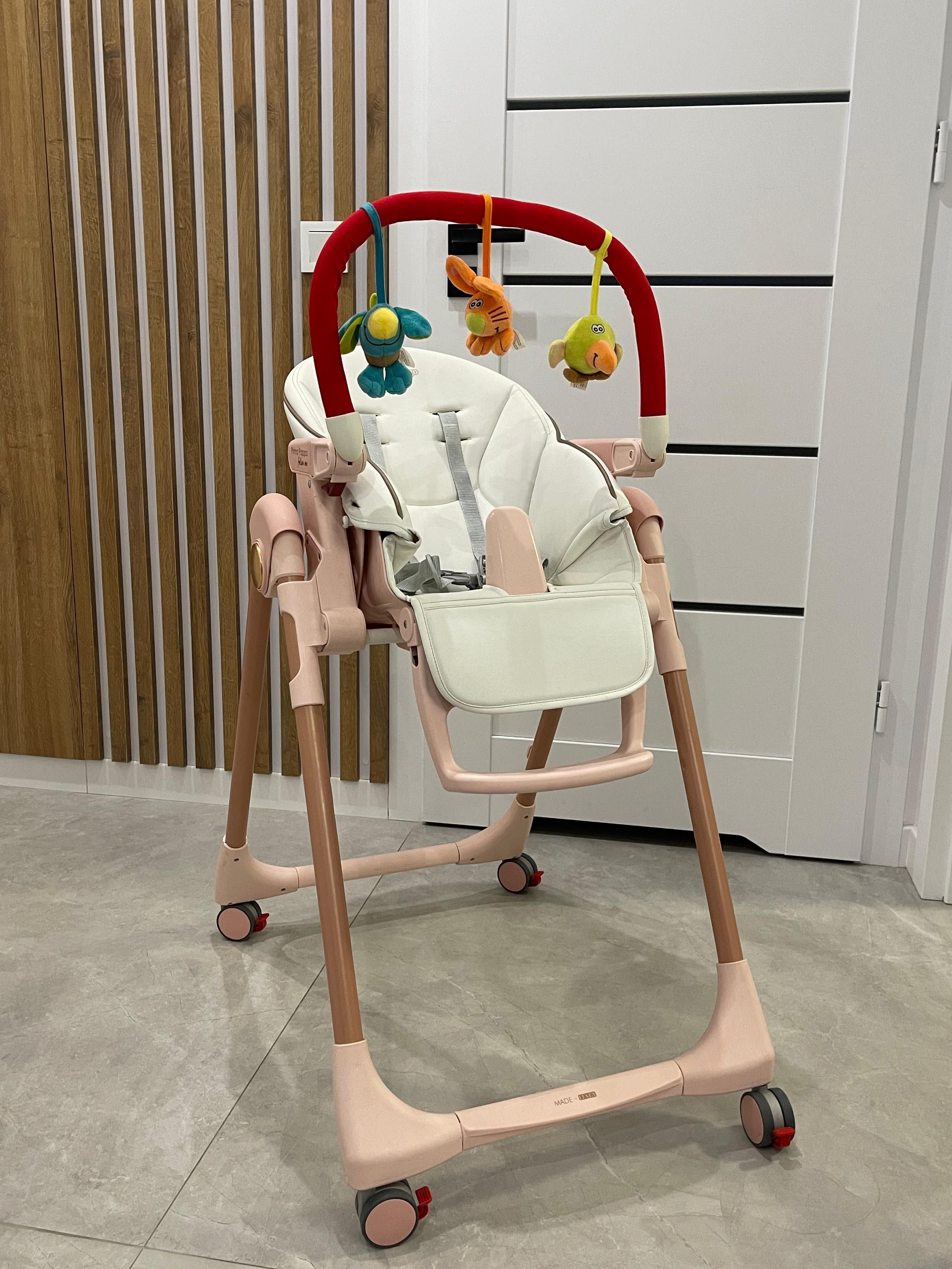 PEG PEREGO prima pappa follow krzesełko do karmienia