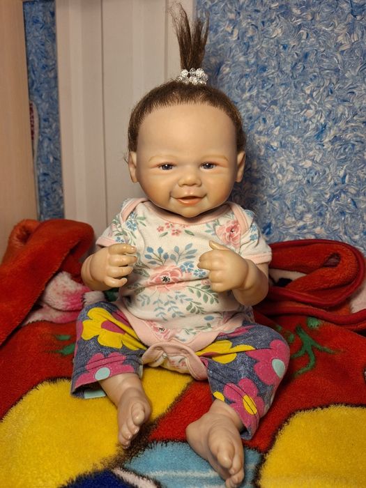 Реалістичний пупс Реборн вініловий, можно купати