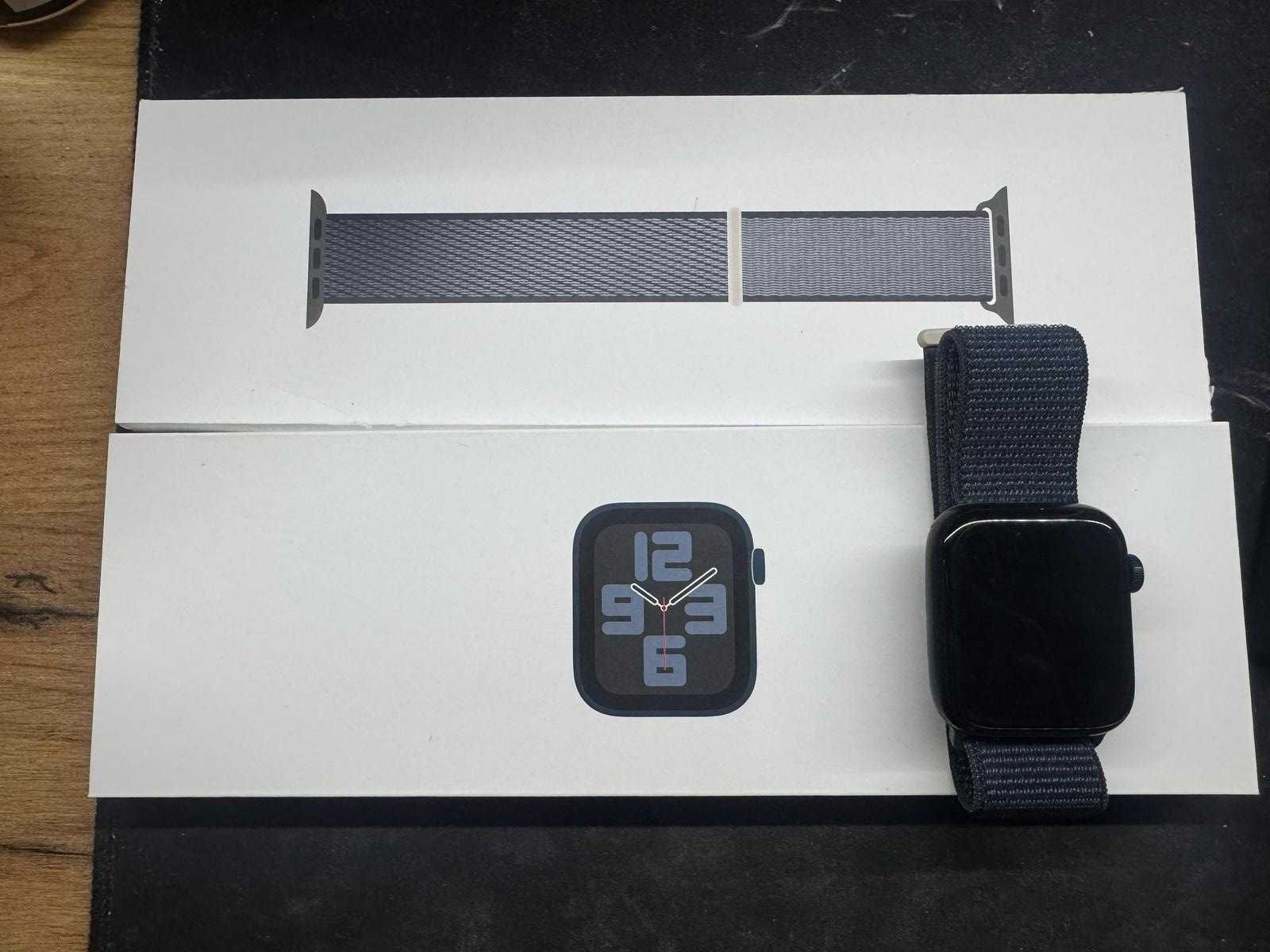 Apple Watch SE Gen. 2, granatowy, 44 mm kupiony 20.12.2024 GWARANCJA