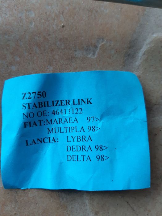 2 Stabilizery nowe do Lybry 2001