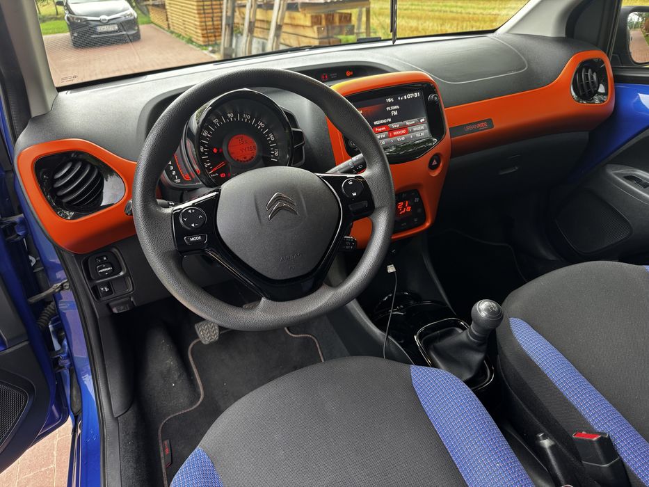 Citroen C1 Urban Ride VTI 72km trojaczki aygo 108