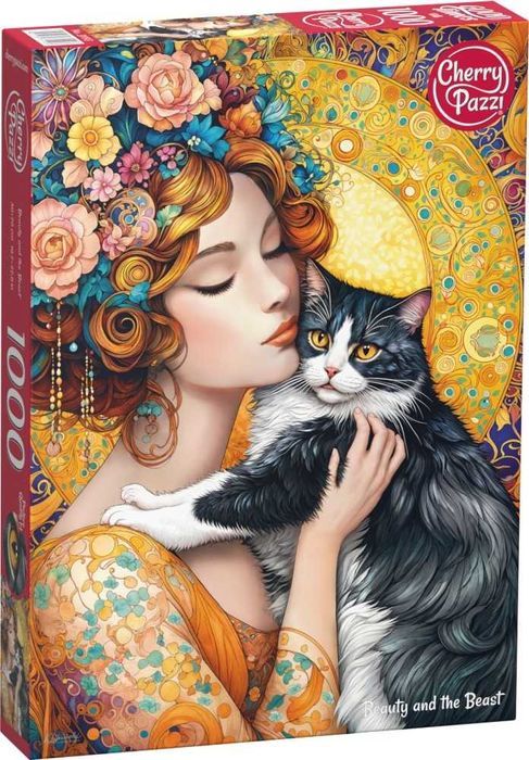 Puzzle 1000 CherryPazzi  Bloomy Cactus Fireworks