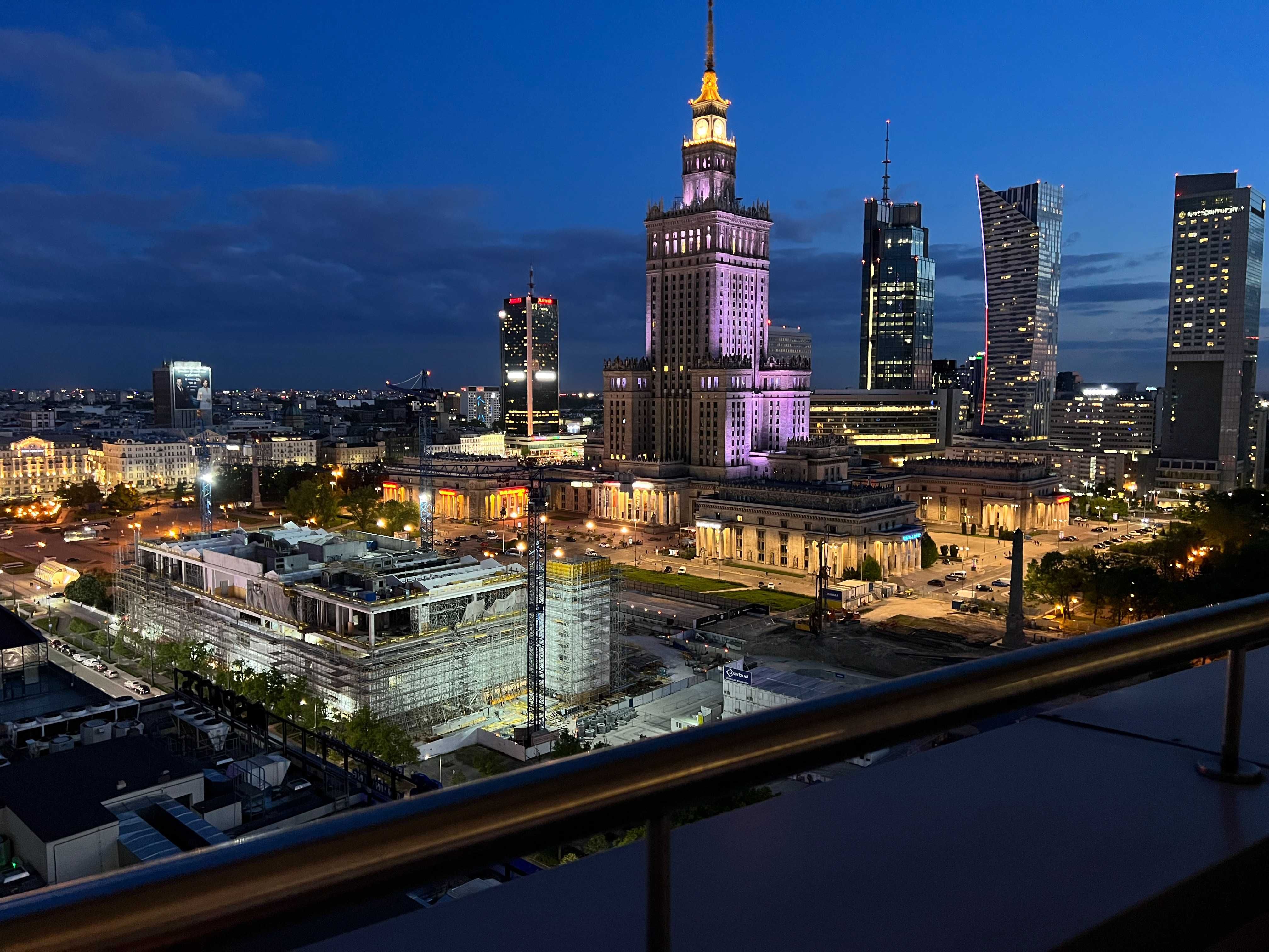 Studio FRANCESCO !! NIESAMOWITY widok !! 19 piętro !! CENTRUM Warszawa