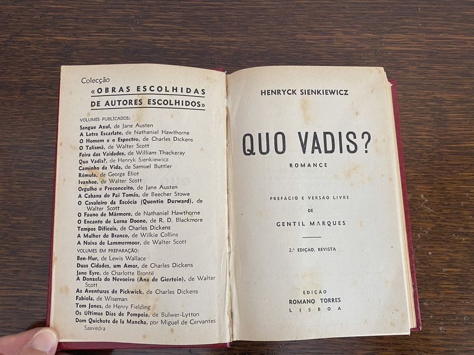 Quo Vadis ?, 2ª edição revista – 1951 de Henryck Sienkiewicz