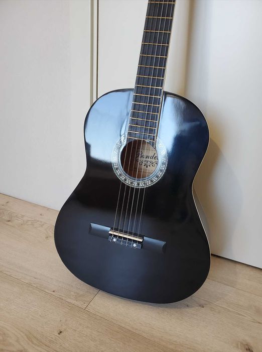 гітара класична нова 4/4 чорна для починаючих
