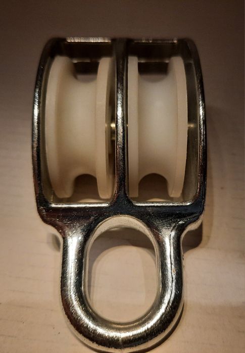 Bloczek nowy do lin podwójny 40mm