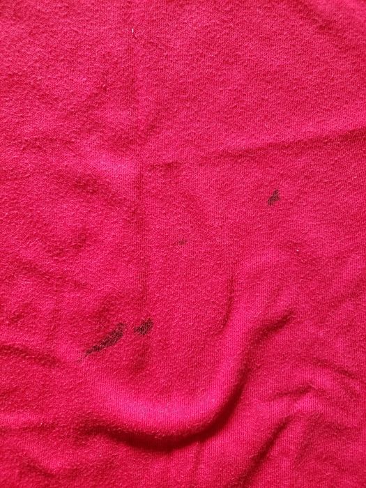 Bordowa koszulka z krótkim rękawem 86