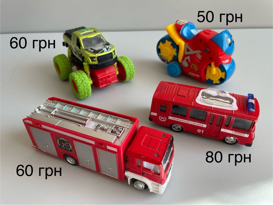 Машинки, трансформер, щенячий патруль, робокар полі, пожежна машина