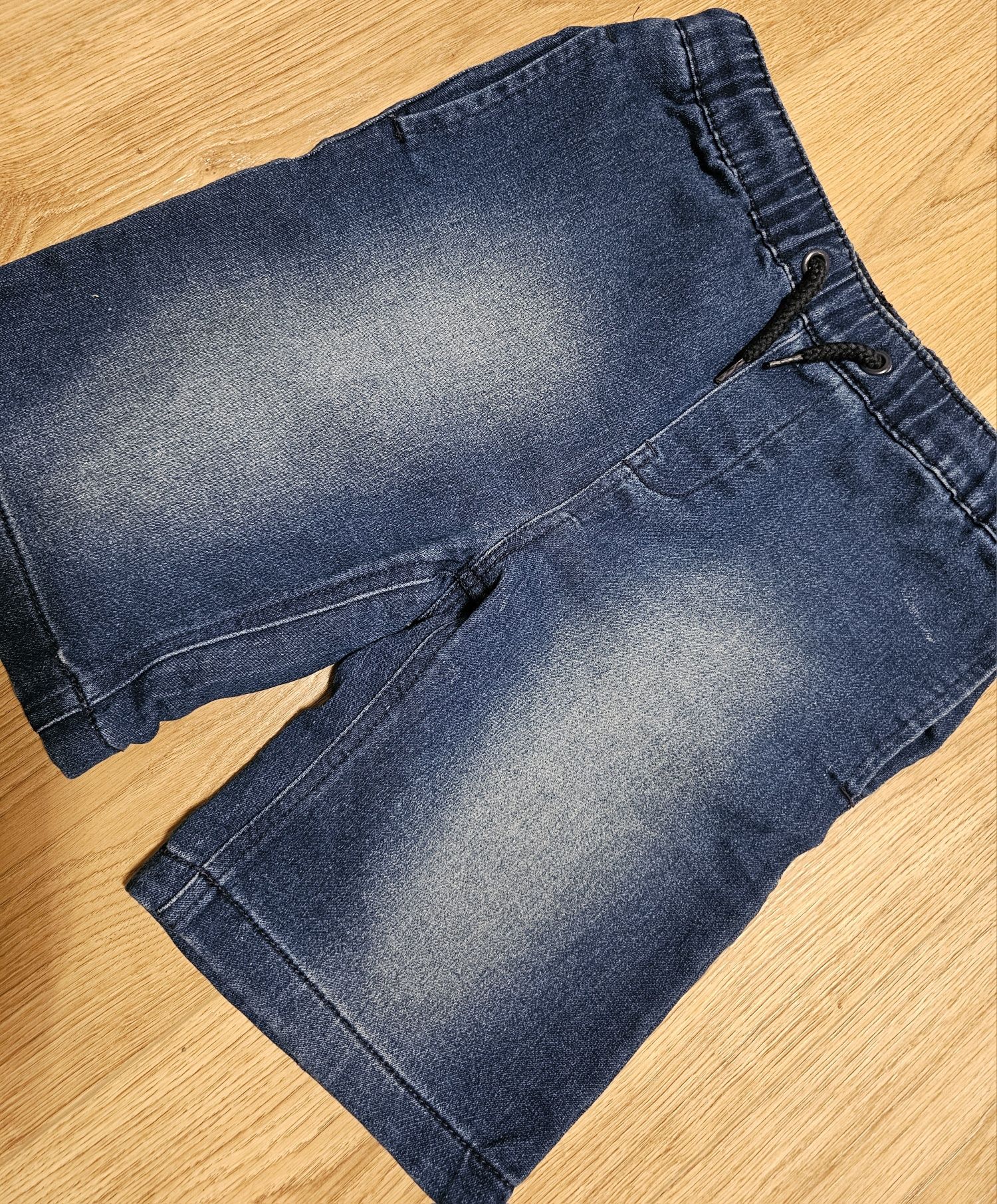 Krótkie spodenki chłopięce r. 152 jeansy dżinsy