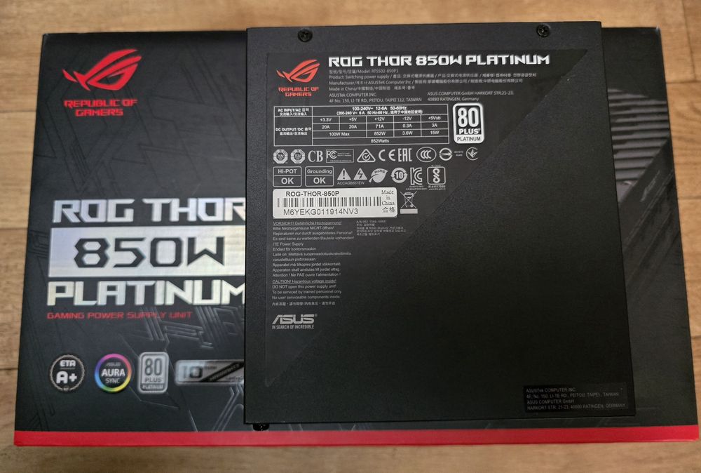 Продам блок живлення Asus Rog THOR 850w