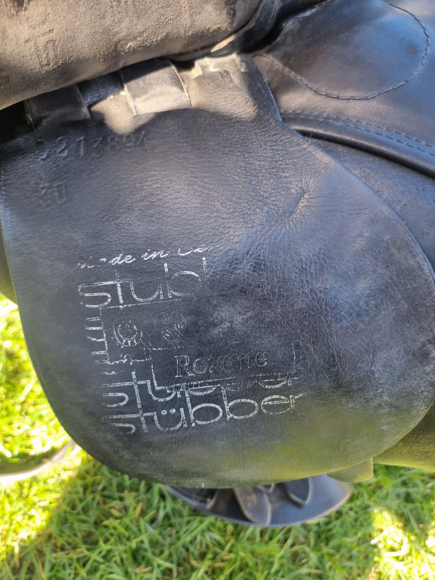 Siodło skokowe Stubben pokrowiec