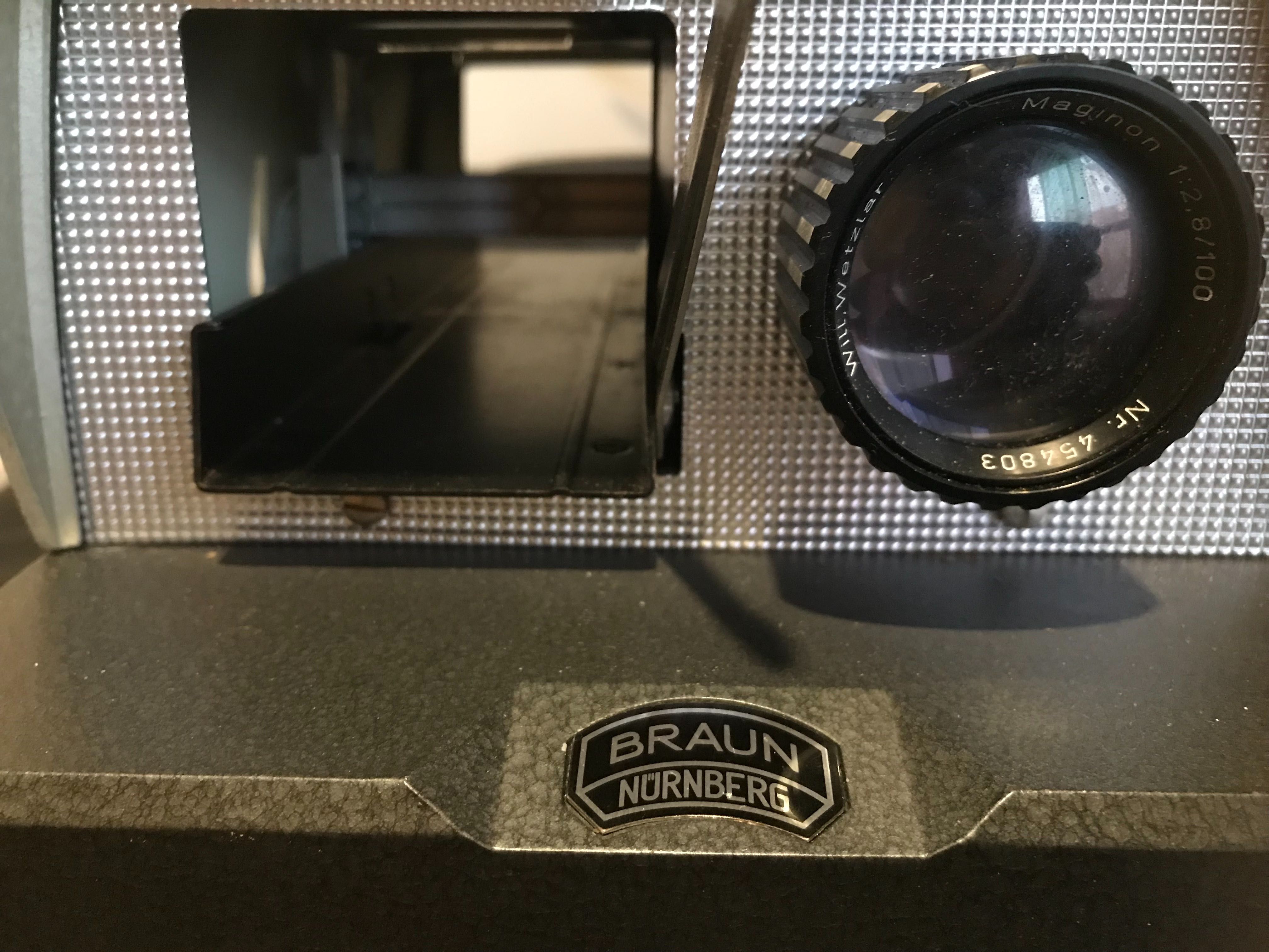 Projector de slides (diapositivos) Braun Paximat