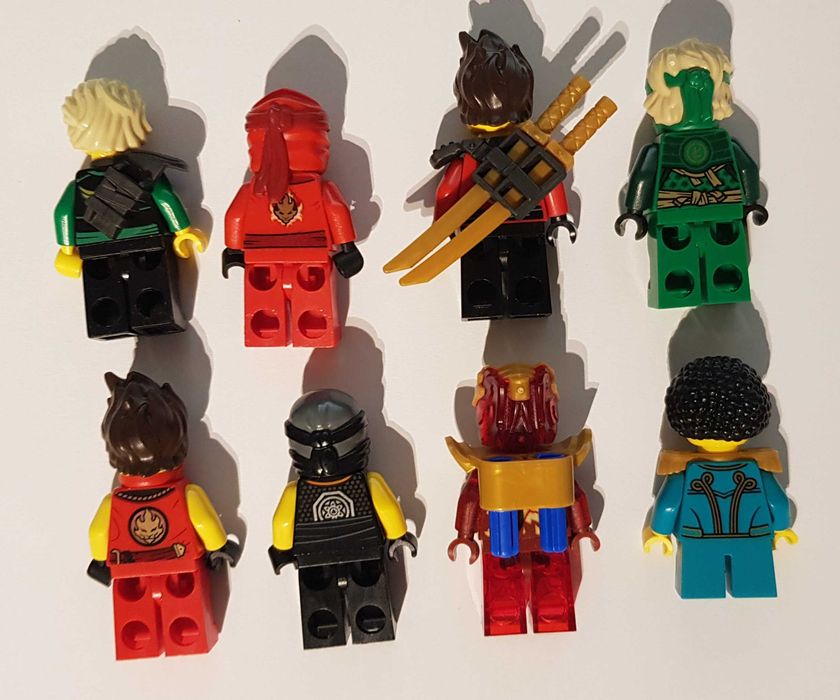 Lego figurki ninjago Kai, Lloyd, Cole 8 szt.