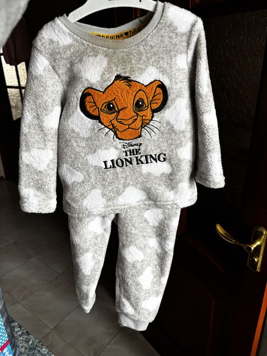 Тепла дитяча піжама 9-12м.