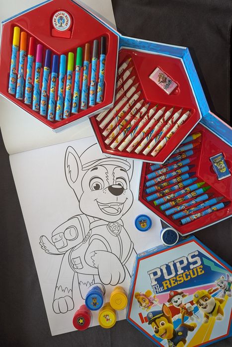 Творчество ЛОЛ, Патруль, Эльза наклейки развивашки