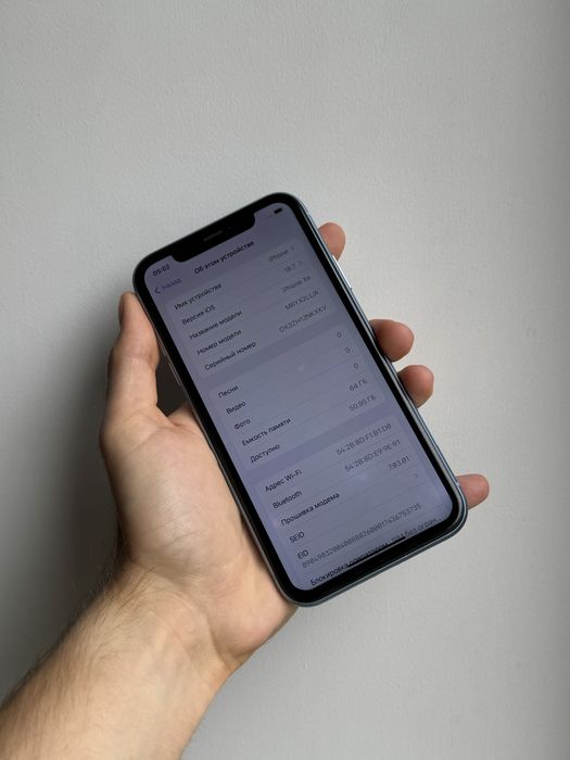 iPhone XR 64 Gb Blue Neverlock АКБ 89%