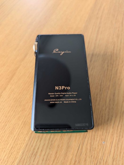 Cayin N3Pro lampowy odtwarzacz plików hi-res DAP