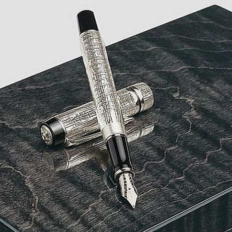 Ручка Parker Duofold Presidential Silver