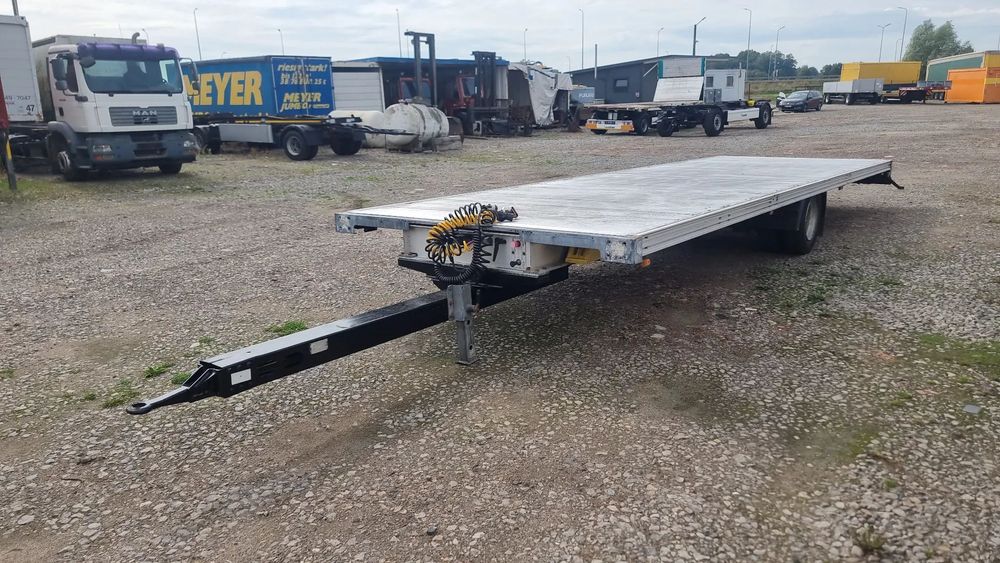 13.500zł netto TANDEM 7.75 PLATFORMA 1OŚ PODUSZKA MOŻLIWOŚĆ TRANSPORTU