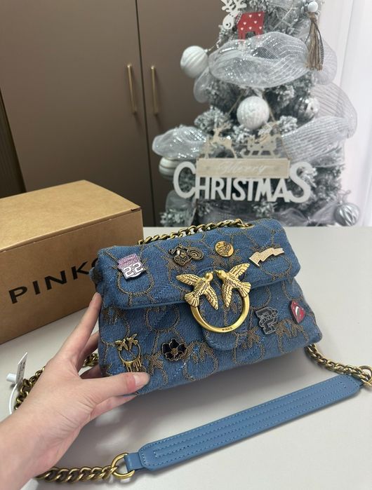 Pinko Сумка шопер багет пінко пинко через плече