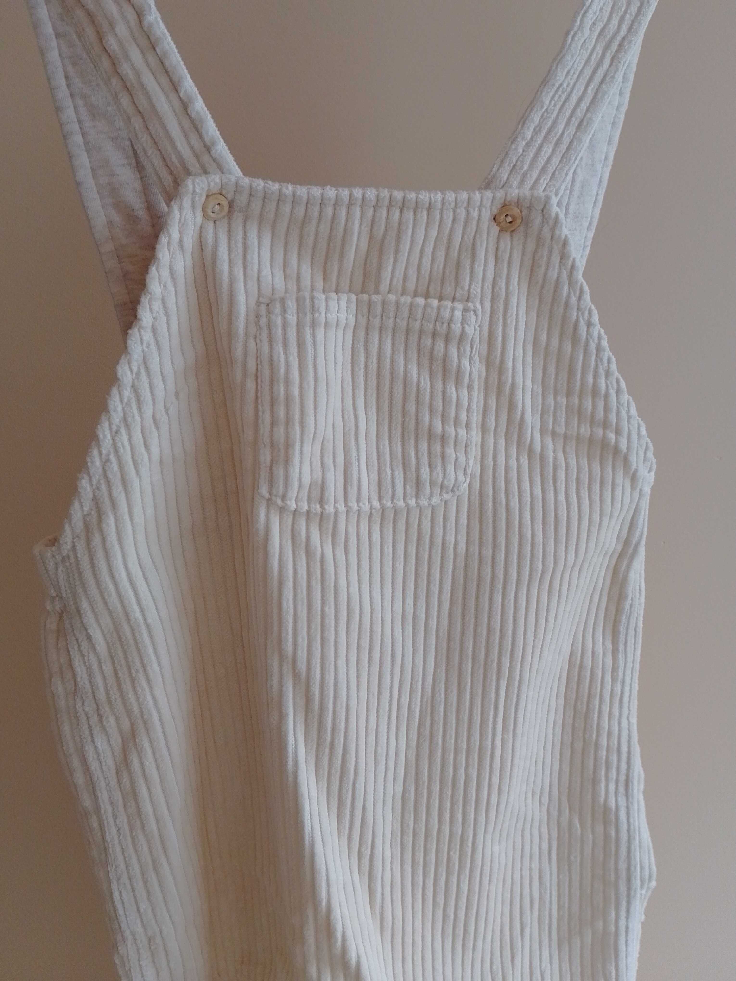Sztruksowe ogrodniczki 104 H&M