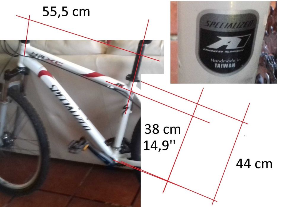 Bicicleta de BTT "Specialized" Hardrock XC (Kitada)