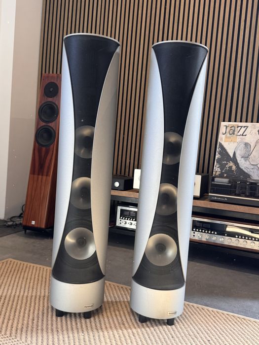 Forsman VSS4 classic kolumny podlogowe wstega Open Baffle