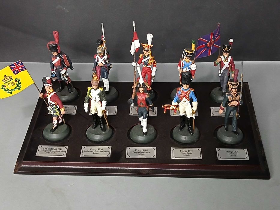 bonecos de chumbo militaria frança inglaterra