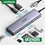 док-станція UGREEN USB C HUB 4K60Hz 7-in-1 (60515)