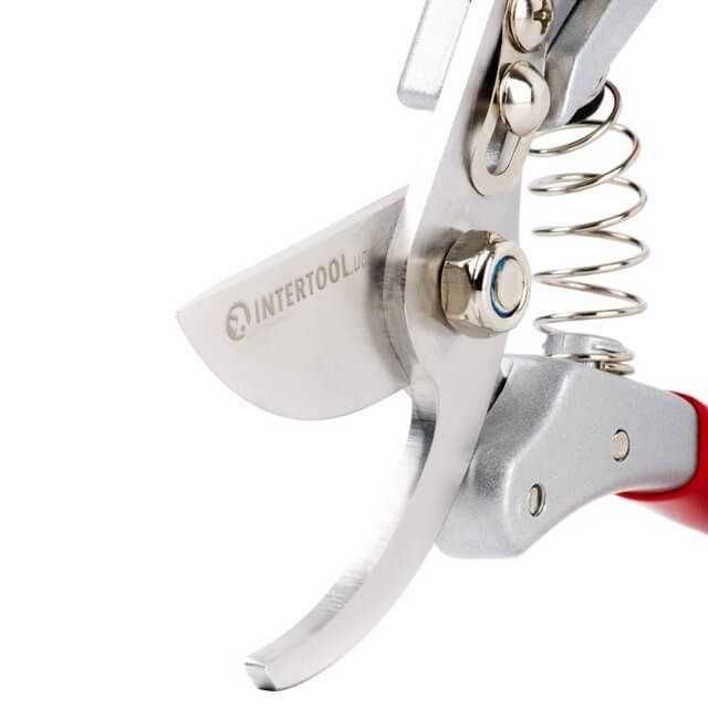 Секатор Prof 200 мм, SK5, алюмінієві ручки. INTERTOOL FT-1014.