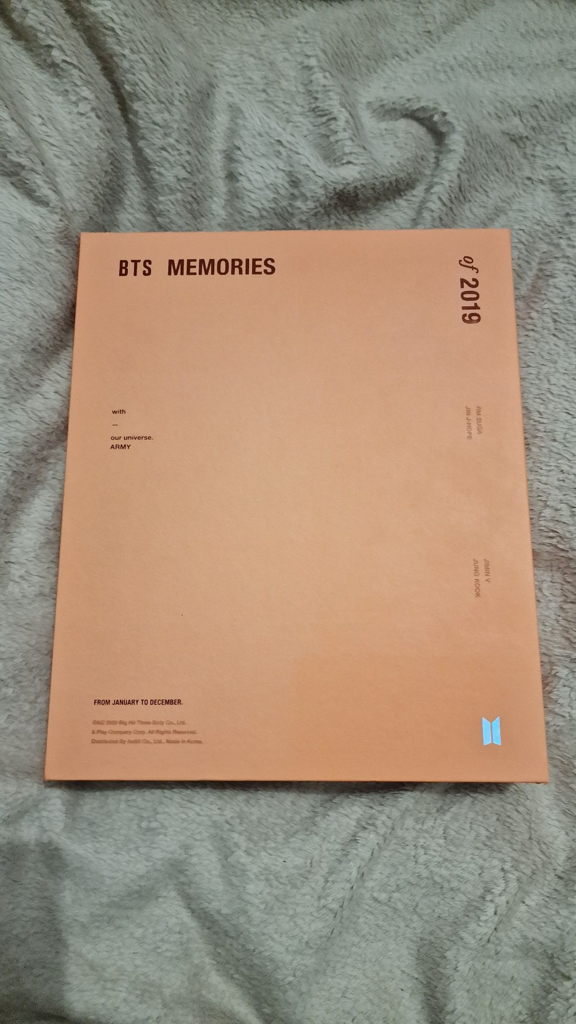 Kpop BTS Memories of 2019 DVD karta photocard Jungkook