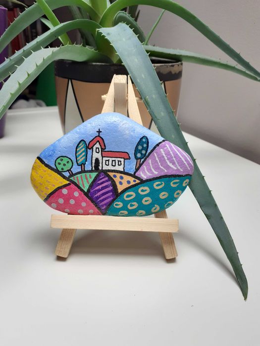 Malowane kamienie, tematyka górska