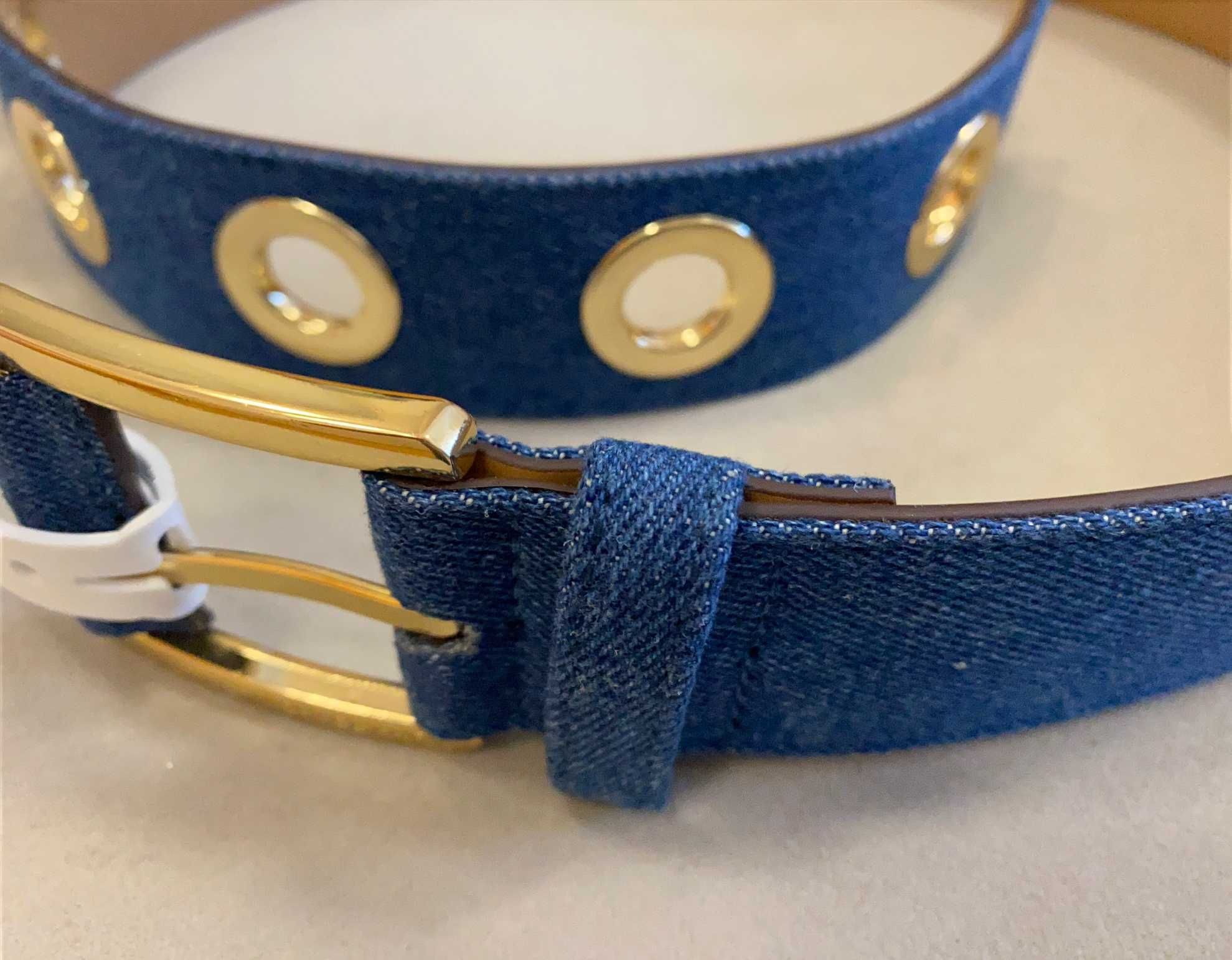Michael Kors pasek szeroki jeans