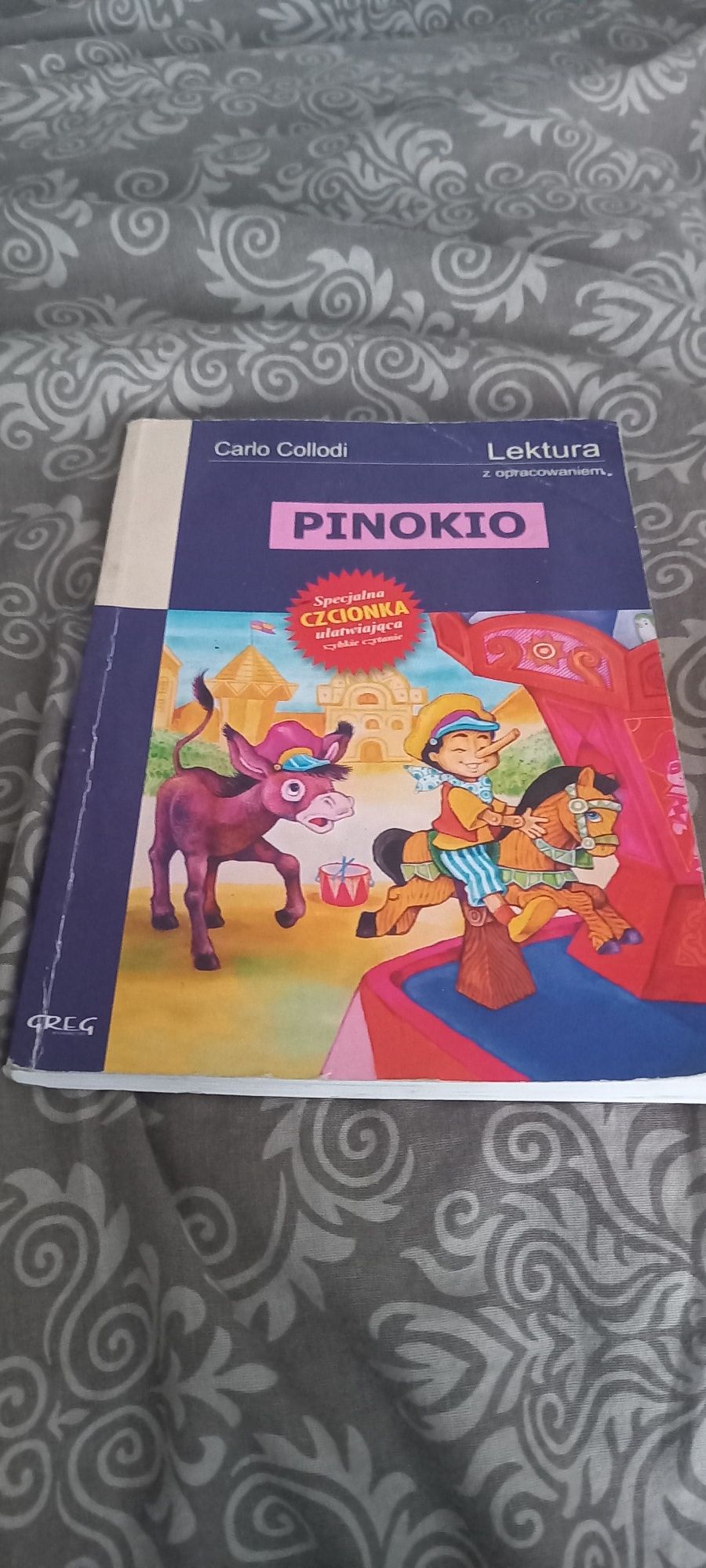 Ksiązka Pinokio lektura