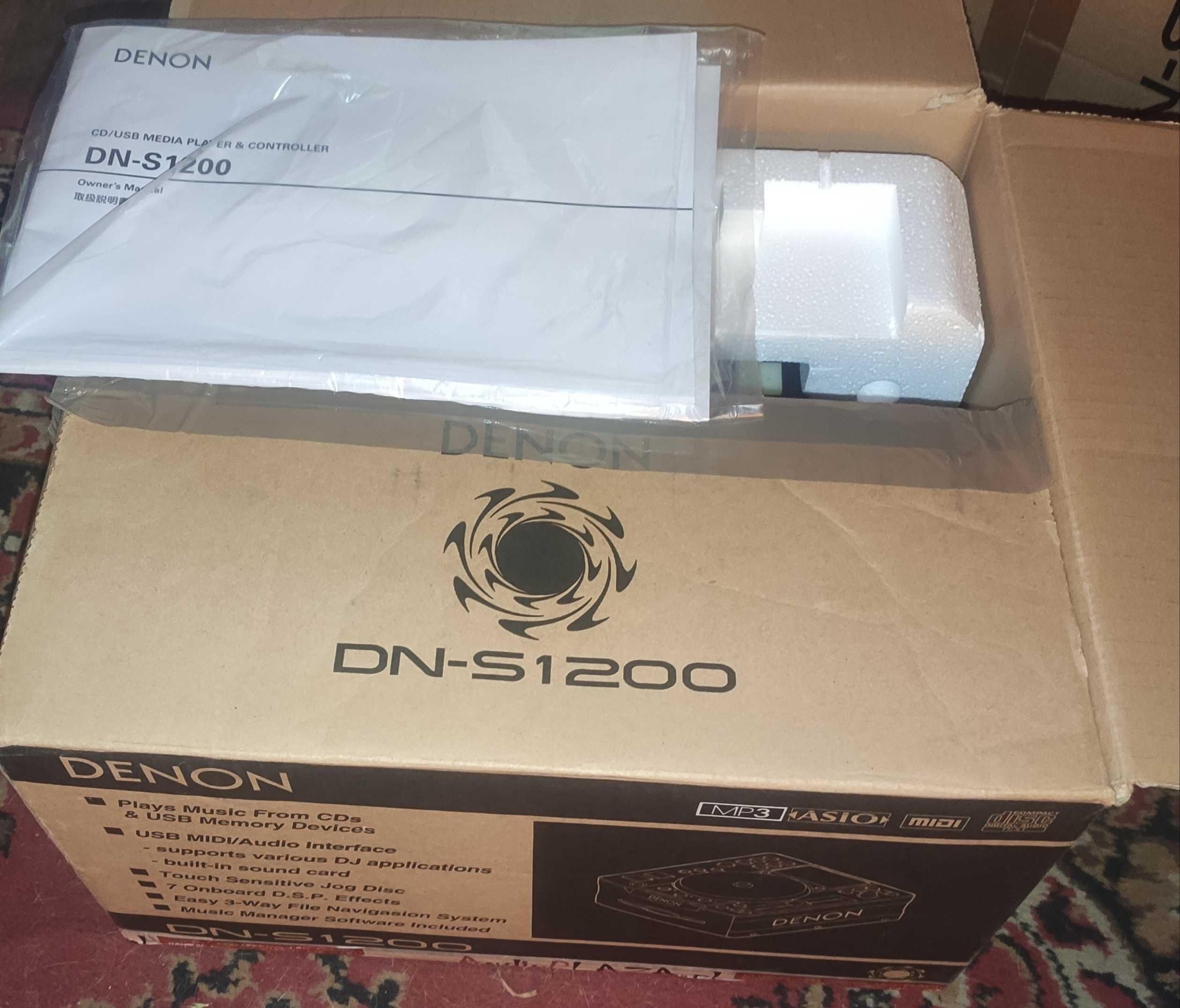 Denon DN-S 1200 odtwarzacz CD       Mixer Behringer DJX750