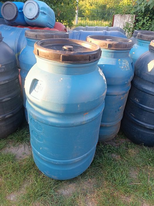 Beczki plastikowe 220 litrów po spożywce
