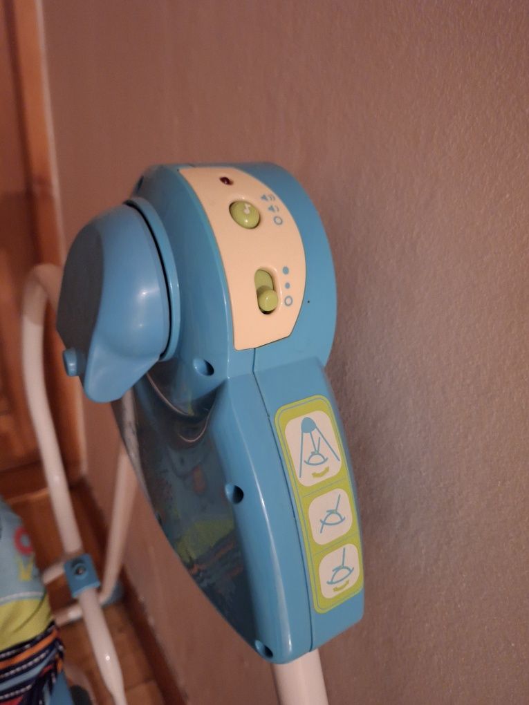 Huśtawka Leżaczek Bujaczek Fisher Price Swing N Rocker  3 w 1